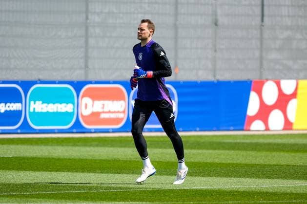 Manuel Neuer Germany , 01 at the waem machen, GER, Final training MD 1, Maenner Nationalmannschaft vor Deutschland vs. Schottland, UEFA Europameisterschaft 2024, Fußball, Herzogenaurach, 13 06 2024 GER, Final training MD 1, Maenner Nationalmannschaft vor Deutschland vs. Schottland, UEFA Europameisterschaft 2024, Fußball, Herzogenaurach, 13 06 2024 Herzogenaurach Copyright: xEibner-Pressefoto FlorianxWieganx EP_FWD