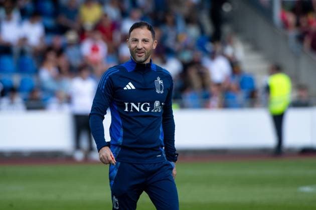 Domenico Tedesco Belgium, Coach , GER, Belgium BEL , Public Training Session, European Football Championship, UEFA EURO 2024, 13 06 2024 GER, Belgium BEL , Public Training Session, European Football Championship, UEFA EURO 2024, 13 06 2024 Freiberg am Neckar Copyright: xEibner-Pressefoto Memmlerx EP_MMR