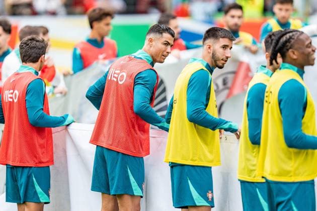 Cristiano Ronaldo Portugal Training EURO2024, Public Training, Public Training, Men, Football, 14 06 2024 Portugal Training EURO2024, Public Training, Public Training, Men, Football, 14 06 2024 Guetersloh Copyright: xEibner-Pressefoto BahhoxKarax EP_POR