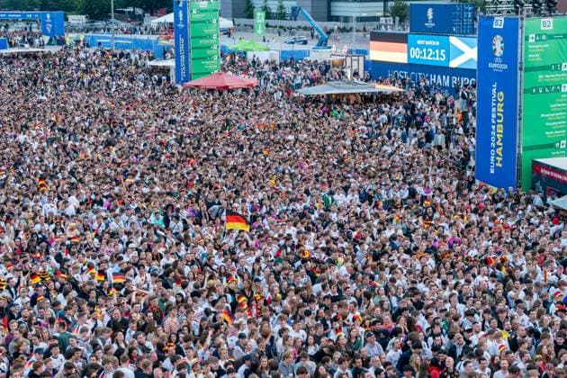 GER, Fanzone Hamburg, Set-up, Ready for opening match, Public Viewing, Fan Festival, UEFA EURO 2024, 13 06 2024 GER, Fanzone Hamburg, Set-up, Ready for opening match, Public Viewing, Fan Festival, UEFA EURO 2024, 13 06 2024 Hamburg Copyright: xEibner-Pressefoto MaximilianxVinx EP_MVN