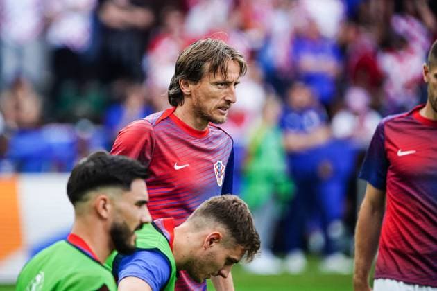 Luka Modric Croatia, 10 GER, Spain vs Croatia, European Football Championship, UEFA Euro 2024, Group B, Matchday 1, 15 06 2024 GER, Spain vs Croatia, European Football Championship, UEFA Euro 2024, Group B, Matchday 1, 15 06 2024 Berlin Copyright: xEibner-Pressefoto MarcelxvonxFehrnx EP_MFN