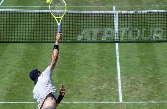 Matteo Berrettini ITA xettx, Germany, Stuttgart, 16 06 2024, Tennis, Boss Open, 2024, Final, J Draper GBR M Berrettini ITA , TC Weissenhof, Center Court Photo A2 Bildagentur Peter Hartenfelser