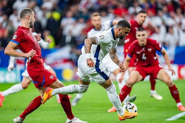 Kyle Walker England, 2 Serbia vs England, Men, Football, Matchday 1, EURO 2024, 16 06 2024, European Championship, Group C Serbia vs England, Men, Football, Matchday 1, EURO 2024, 16 06 2024, European Championship, Group C Gelsenkirchen Copyright: xEibner-Pressefoto BahhoxKarax EP_SRB