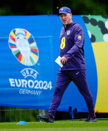 Steve Holland, Assistant Manager England Training Session and press conference, PK, Pressekonferenz UEFA European Championship, EM, Europameisterschaft 2024, Group C, Football, Spa & Golf Resort Weimarer Land, Blankenhain, Germany, 17 Jun 2024 EDITORIAL USE ONLY No use with unauthorised audio, video, data, fixture lists, club league logos or live services. Online in-match use limited to 120 images, no video emulation. No use in betting, games or single club league player publications. Copyright: xDavexShopland Shutterstockx 14543537b