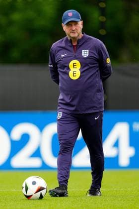 Steve Holland, Assistant Manager England Training Session and press conference, PK, Pressekonferenz UEFA European Championship, EM, Europameisterschaft 2024, Group C, Football, Spa & Golf Resort Weimarer Land, Blankenhain, Germany, 17 Jun 2024 EDITORIAL USE ONLY No use with unauthorised audio, video, data, fixture lists, club league logos or live services. Online in-match use limited to 120 images, no video emulation. No use in betting, games or single club league player publications. Copyright: xDavexShopland Shutterstockx 14543537i