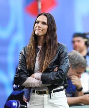 - Portugal v Czech Republic, UEFA EURO, EM, Europameisterschaft,Fussball 2024, Group Stage, Group F, Football Stadium Leipzig, RedBull Arena, Leipzig, Germany - 18th June 2024. Esther Sedlaczek Presenter for WDR. - Portugal v Czech Republic, UEFA Euro 2024, Group Stage, Group F, Football Stadium Leipzig, RedBull Arena, Leipzig, Germany - 18th June 2024. Leipzig, Football Stadium Leipzig RedBull Arena Germany Copyright: xDanxWeirx CP_Portugal_Czechia_25