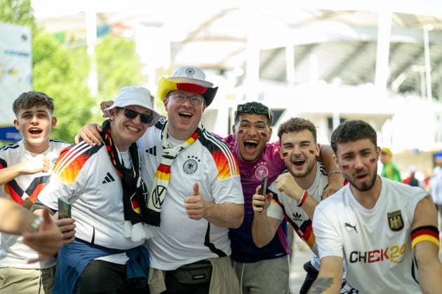Spectators and fans of Germany, GER, Germany GER vs Hungary HUN , European Football Championship, UEFA EURO 2024, Group A, Matchday 2, 19 06 2024, GER, Germany GER vs Hungary HUN , European Football Championship, UEFA EURO 2024, Group A, Matchday 2, 19 06 2024 Stuttgart Copyright: xEibner-Pressefoto SaschaxWaltherx EP_EER