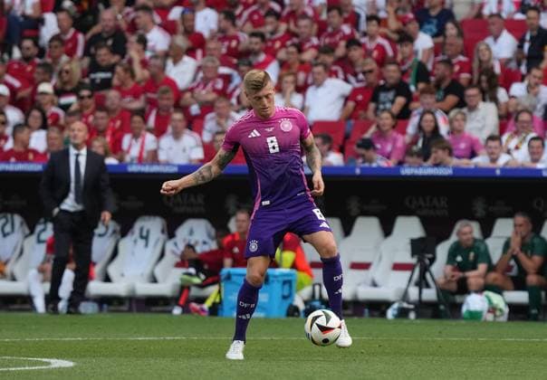 GER, EM UEFA 2024, Group A, Germany vs Hungary 19 06 2024, Stuttgart Arena, Stuttgart, GER, EM UEFA 2024, Group A, Germany vs Hungary, in picture Toni Kroos Germany nordphotoxGmbHx xBratic nph00250