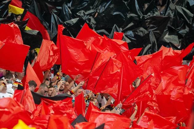 Spectators and fans of Germany, GER, Germany GER vs Hungary HUN , European Football Championship, UEFA EURO 2024, Group A, Matchday 2, 19 06 2024, GER, Germany GER vs Hungary HUN , European Football Championship, UEFA EURO 2024, Group A, Matchday 2, 19 06 2024 Stuttgart Copyright: xEibner-Pressefoto SaschaxWaltherx EP_EER