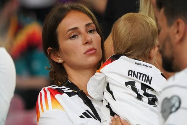 EURO 2024, Football, UEFA Euro 2024, EM 2024, Group stage, Group A, Germany Hungary, 19 06 2024, Stuttgartarena Stuttgart Jenny Anton, wife of Waldmar Anton Germany, action, single image