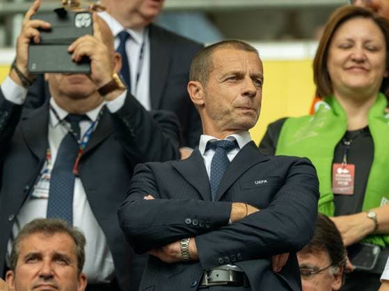 Aleksander Äaeferin UEFA , GER, Slovenia SVN vs Serbia SRB , European Football Championship, UEFA EURO 2024, Group E, Matchday 2, 20 06 2024, GER, Slovenia SVN vs Serbia SRB , European Football Championship, UEFA EURO 2024, Group E, Matchday 2, 20 06 2024 Munich Copyright: xEibner-Pressefoto SaschaxWaltherx EP_SWA