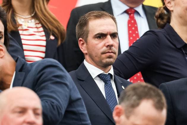 Philipp Lahm GER, Denmark DEN vs England ENG , European Football Championship, UEFA EURO 2024, Group C, Matchday 2, 20 06 2024 DFB DFL REGULATIONS PROHIBIT ANY USE OF PHOTOGRAPHS AS IMAGE SEQUENCES AND OR QUASI VIDEO GER, Denmark DEN vs England ENG , European Football Championship, UEFA EURO 2024, Group C, Matchday 2, 20 06 2024 Frankfurt Copyright: xEibner-Pressefoto RogerxBuerkex EP