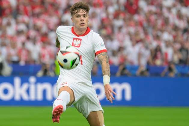 GER, Berlin, Football, Poland vs Austria, Group D, Group stage, UEFA EURO 2024, MD3, SP, Olympia Stadion Berlin, Nicola Zalewski Poland , 21 06 2024, Copyright: HMBxMedia UwexKoch