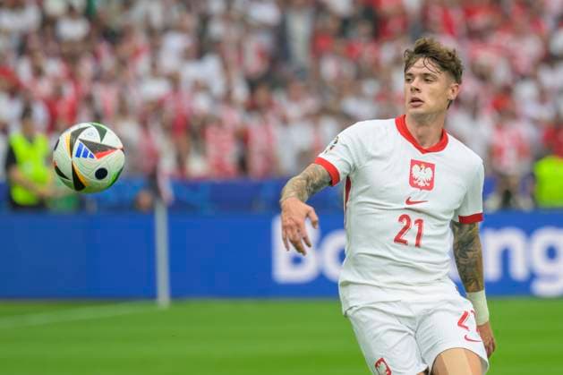 GER, Berlin, Football, Poland vs Austria, Group D, Group stage, UEFA EURO 2024, MD3, SP, Olympia Stadion Berlin, Nicola Zalewski Poland , 21 06 2024, Copyright: HMBxMedia UwexKoch