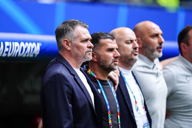 Willy Sagnol Georgia, Coach GER, Georgia vs Czech Republic, European Football Championship, UEFA Euro 2024, Matchday 2, 22 06 2024 GER, Georgia vs Czech Republic, European Football Championship, UEFA Euro 2024, Matchday 2, 22 06 2024 Hamburg Copyright: xEibner-Pressefoto MarcelxvonxFehrnx EP_MFN