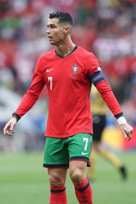 Cristiano Ronaldo of Portugal Turkiye v Portugal, UEFA European Championship, EM, Europameisterschaft 2024, Group F, Football, BVB Stadion, Dortmund, Germany, 22 Jun 2024 EDITORIAL USE ONLY No use with unauthorised audio, video, data, fixture lists, club league logos or live services. Online in-match use limited to 120 images, no video emulation. No use in betting, games or single club league player publications. Copyright: xPaulxCurrie Shutterstockx 14548034bw