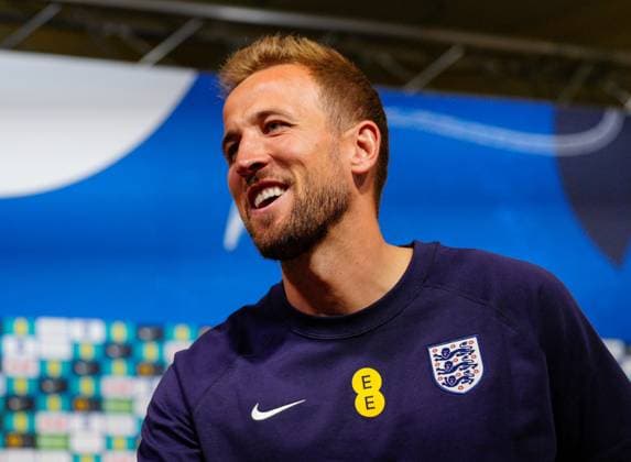 England Captain Harry Kane of England arrives at Media centre. England press conference, PK, Pressekonferenz UEFA European Championship, EM, Europameisterschaft 2024, Group C, Football, Spa & Golf Resort Weimarer Land, Blankenhain, Germany, 23 Jun 2024 EDITORIAL USE ONLY No use with unauthorised audio, video, data, fixture lists, club league logos or live services. Online in-match use limited to 120 images, no video emulation. No use in betting, games or single club league player publications. Copyright: xDavexShopland Shutterstockx 14548020p