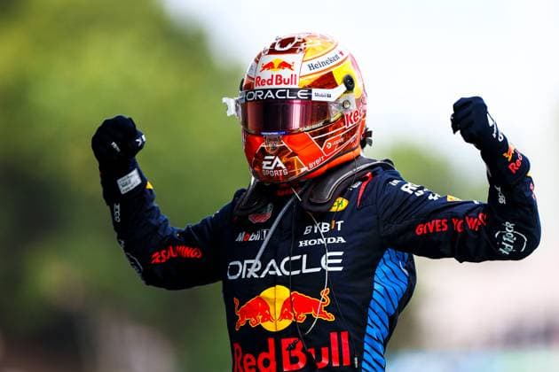 Max Verstappen of the Netherlands and Oracle Red Bull Racing celebrates after winning the Race, Race, F1 Grand Prix of Spain, Circuit de Barcelona Catalunya on June 23, 2024 in Barcelona, Spain Photo by Diogo Cardoso DeFodi Images Max Verstappen of the Netherlands and Oracle Red Bull Racing celebrates after winning the Race, Race, F1 Grand Prix of Spain, Circuit de Barcelona Catalunya on June 23, 2024 in Barcelona, Spain Photo by Diogo Cardoso DeFodi Images Defodi 645 f1spa20240623 0744 Defodi-645