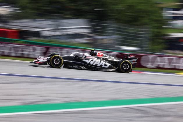 27 Nico Huelkenberg MoneyGram Haas F1 Team, 27 , Sprint race, AUT, Austria, Formula 1 World Championship, Austrian Grand Prix, 29 06 2024 AUT, Formula 1, Red Bull Ring, Austrian Grand Prix Spielberg Copyright: xEibner-Pressefoto Grafx EP_AGF