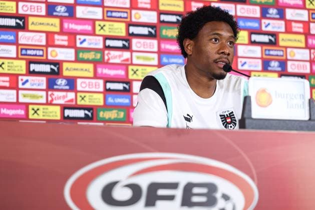SOCCER - UEFA EURO, EM, Europameisterschaft,Fussball 2024 BERLIN,GERMANY,29.JUN.24 - SOCCER -UEFA EURO 2024, OEFB, Oesterreichischer Fussball-Bund, press conference, PK, Pressekonferenz Image shows David Alaba (AUT). GEPAxpictures xArminxRauthner
