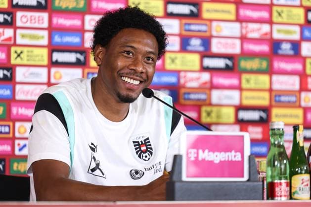 SOCCER - UEFA EURO, EM, Europameisterschaft,Fussball 2024 BERLIN,GERMANY,29.JUN.24 - SOCCER -UEFA EURO 2024, OEFB, Oesterreichischer Fussball-Bund, press conference, PK, Pressekonferenz Image shows David Alaba (AUT). GEPAxpictures xArminxRauthner