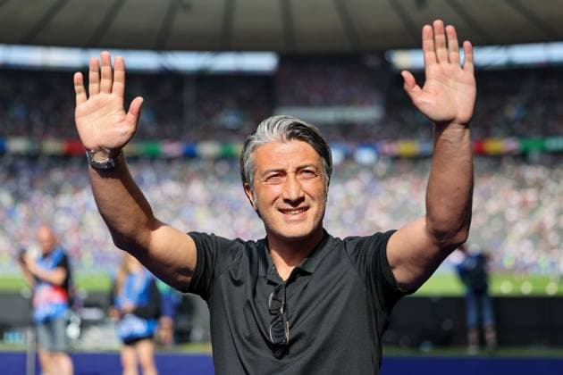 Murat Yakin Switzerland, Coach , Football, UEFA , European Championship, Round of 16 2024, Switzerland vs Italy, 29 06 2024, Olympiastadion Berlin, Berlin, Germany Berlin Olympiastadion Berlin Berlin Germany Copyright: xGrantxHubbsx