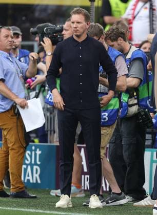 - Germany v Denmark, UEFA EURO, EM, Europameisterschaft,Fussball 2024, Round Of 16, Dortmund Football Stadium, Signal Iduna Park, Dortmund, Germany - 29th June 2024. Julian Nagelsmann manager of Germany. - Germany v Denmark, UEFA Euro 2024, Round Of 16, Dortmund Football Stadium, Signal Iduna Park, Dortmund, Germany - 29th June 2024. Dortmund Dortmund Football Stadium, Signal Iduna Park Germany Copyright: xDanxWeirx CP_Germany_Denmark_02