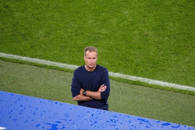 Denmark manager Kasper Hjulmand Germany v Denmark, UEFA European Championship, EM, Europameisterschaft 2024, Round of 16, Football, BVB Stadion, Dortmund, Germany - 29 Jun 2024 EDITORIAL USE ONLY No use with unauthorised audio, video, data, fixture lists, club league logos or live services. Online in-match use limited to 120 images, no video emulation. No use in betting, games or single club league player publications. Copyright: xDavexShopland Shutterstockx 14562067q