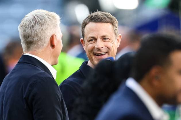 Presenter Alexander Bommes GER, Romania ROM vs Netherlands NED , European Football Championship, UEFA EURO 2024, Round of 16, 02 07 2024 GER, Romania ROM vs Netherlands NED , European Football Championship, UEFA EURO 2024, Round of 16, 02 07 2024 Munich Copyright: xEibner-Pressefoto RogerxBuerkex EP