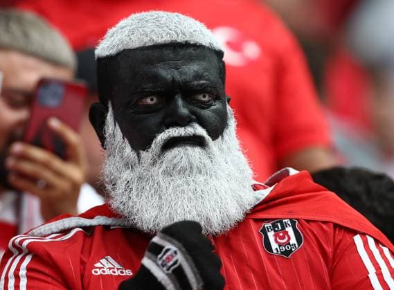 02 07 2024, xtgx, Football EM 2024 1 8 Final, Austria Turkey emspor, v l emotions, fans, atmosphere, flags, logo, Turkey, Turkey, spectators, jerseys DFL DFB REGULATIONS PROHIBIT ANY USE OF PHOTOGRAPHS as IMAGE SEQUENCES and or QUASI VIDEO Leipzig