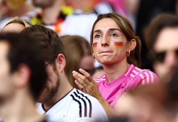 Lena Wurzenberger, girlfriend of Germany manager Julian Nagelsmann Spain v Germany, UEFA European Championship, EM, Europameisterschaft 2024, Quarter Final, Football, Stuttgart Arena, Stuttgart, Germany, 05 Jul 2024 EDITORIAL USE ONLY No use with unauthorised audio, video, data, fixture lists, club league logos or live services. Online in-match use limited to 120 images, no video emulation. No use in betting, games or single club league player publications. Copyright: xMichaelxZemanek Shutterstockx 14571380m