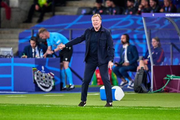 Ronald Koeman Netherlands, Coach , GER, UEFA Euro 2024, Football Men, UEFA Euro 2024, Quarter finals, Quarter finals, Netherlands vs Turkey, Netherlands vs Tuerkiye, 06 07 2024 GER, UEFA Euro 2024, Football Men, UEFA Euro 2024, Quarter finals, Quarter finals, Netherlands vs Turkey, Netherlands vs Tuerkiye, 06 07 2024 Berlin Copyright: xEibner-Pressefotox xClaudiusxRauchx EP_CRH
