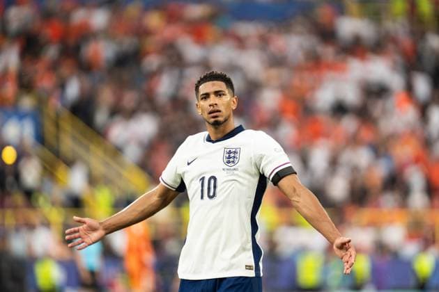 GER, Euro 2024, semi-final semifinal, Netherlands NLD England ENG 10 07 2024, Signal Iduna Park, Dortmund, GER, Euro 2024, semi-final semifinal, Netherlands NLD England ENG In the picture Jude Bellingham England GBR, 10 nordphotoxGmbHxx xChristianxSchulze nph000300