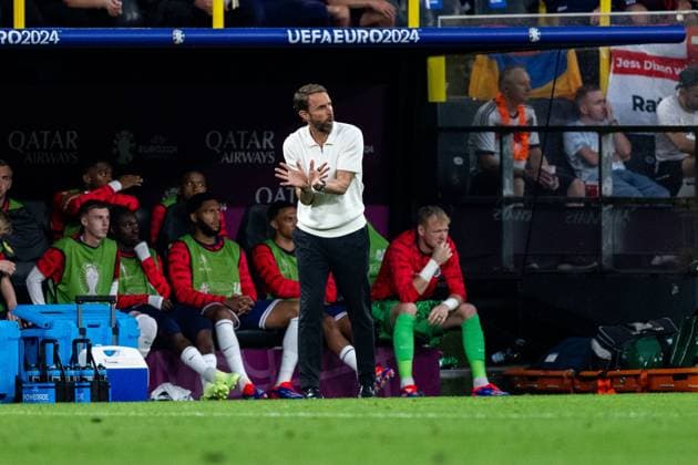 Gareth Southgate England, Coach , GER, Netherlands NED vs England ENG , European Football Championship, UEFA EURO 2024, Semifinal, 10 07 2024 GER, Netherlands NED vs England ENG , European Football Championship, UEFA EURO 2024, Semifinal, 10 07 2024 Dortmund Copyright: xEibner-Pressefoto Memmlerx EP_MMR