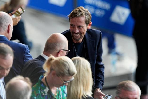 Peter Crouch Spain v England, UEFA European Championship, EM, Europameisterschaft 2024, Final, Football, Olympiastadion, Berlin, Germany, 14 Jul 2024 EDITORIAL USE ONLY No use with unauthorised audio, video, data, fixture lists, club league logos or live services. Online in-match use limited to 120 images, no video emulation. No use in betting, games or single club league player publications. Copyright: xDavexShopland Shutterstockx 14583342bp