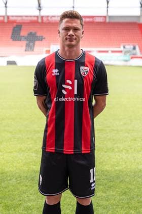 Sebastian Grönning 11, FCI FC Ingolstadt 04 3 Liga, portrait appointment 2024 2025, FC Ingolstadt 04 season 2024 2025 photoshoot, headshot, portrait, introduction, presentation, press appointment, soccer, GER