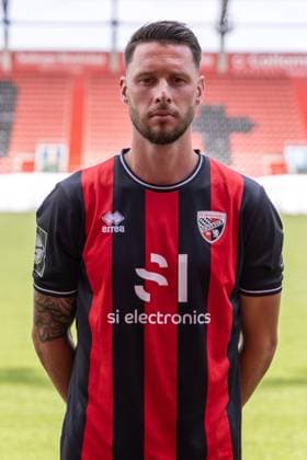 Ryan Malone 16, FCI FC Ingolstadt 04 3 Liga, portrait appointment 2024 2025, FC Ingolstadt 04 season 2024 2025 photoshoot, headshot, portrait, introduction, presentation, press appointment, soccer, GER