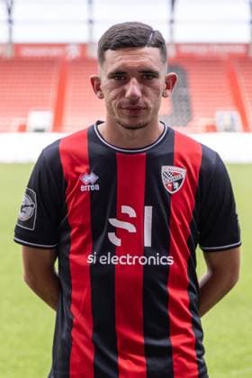Ognjen Drakulic 30, FCI FC Ingolstadt 04 3 Liga, portrait appointment 2024 2025, FC Ingolstadt 04 season 2024 2025 photoshoot, headshot, portrait, introduction, presentation, press appointment, soccer, GER