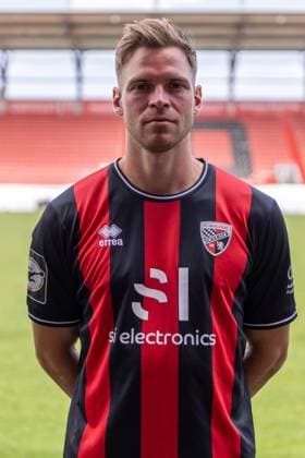 Simon Lorenz 32, FCI FC Ingolstadt 04 3 Liga, portrait appointment 2024 2025, FC Ingolstadt 04 season 2024 2025 photoshoot, headshot, portrait, introduction, presentation, press appointment, soccer, GER