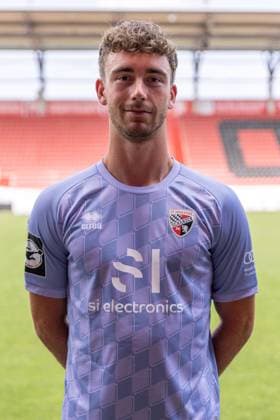 Goalkeeper Maurice Dehler 46, FCI FC Ingolstadt 04 3 Liga, portrait appointment 2024 2025, FC Ingolstadt 04 season 2024 2025 photoshoot, headshot, portrait, introduction, presentation, press appointment, soccer, GER