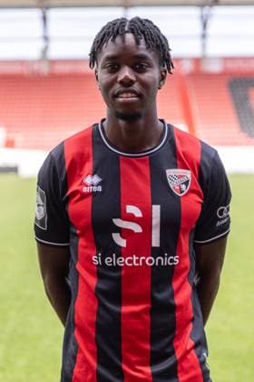 Bryang Kayo 48, FCI FC Ingolstadt 04 3 Liga, portrait appointment 2024 2025, FC Ingolstadt 04 season 2024 2025 photoshoot, headshot, portrait, introduction, presentation, press appointment, soccer, GER