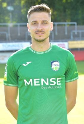 27 07 2024, GER, Football, Regionalliga West, Season 2024 2025, Ohlendorfstadion im Heidewald, Gütersloh FC Gütersloh Photo session 2024 2025 Patrik Twardzik FC Gütersloh , Action, Single image, High, Portrait