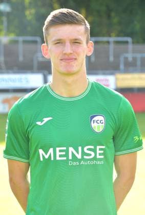 27 07 2024, GER, Football, Regionalliga West, Season 2024 2025, Ohlendorfstadion im Heidewald, Gütersloh FC Gütersloh Photo session 2024 2025 Aleksandar Kandic FC Gütersloh , Action, Single image, High, Portrait