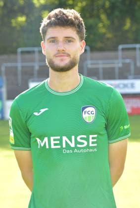 27 07 2024, GER, Football, Regionalliga West, Season 2024 2025, Ohlendorfstadion im Heidewald, Gütersloh FC Gütersloh Photo session 2024 2025 Justus Henke FC Gütersloh , Action, Single image, High, Portrait