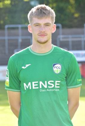 27 07 2024, GER, Football, Regionalliga West, Season 2024 2025, Ohlendorfstadion im Heidewald, Gütersloh FC Gütersloh Photo session 2024 2025 Luis Frieling FC Gütersloh , Action, Single image, High, Portrait