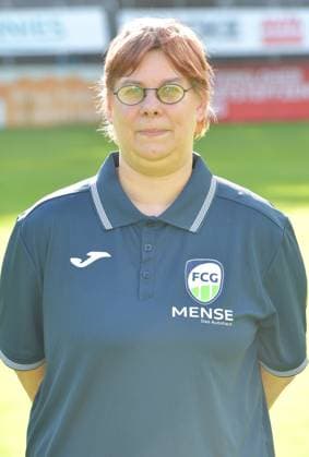 27 07 2024, GER, Soccer, Regionalliga West, Season 2024 2025, Ohlendorfstadion im Heidewald, Gütersloh FC Gütersloh Photo shoot 2024 2025 Annika Krause Witness keeper FC Gütersloh , Action, Single image, High, Portrait