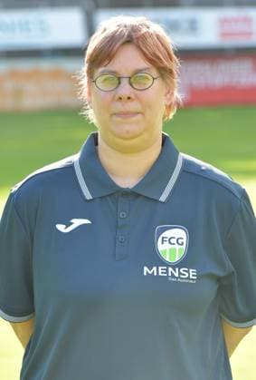 27 07 2024, GER, Soccer, Regionalliga West, Season 2024 2025, Ohlendorfstadion im Heidewald, Gütersloh FC Gütersloh Photo shoot 2024 2025 Annika Krause Witness keeper FC Gütersloh , Action, Single image, High, Portrait
