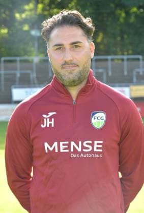 27 07 2024, GER, Football, Regionalliga West, Season 2024 2025, Ohlendorfstadion im Heidewald, Gütersloh FC Gütersloh Photo session 2024 2025 Julian Hesse Coach FC Gütersloh , Action, Single image, High, Portrait, Coach, Coach