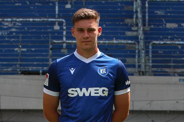 Marcel Beifus Karlsruher SC 04 GER, Karlsruher SC, Football, 2 Bundesliga, portrait date 2024 2025, 18 07 2024 GER, Karlsruher SC, Football, 2 Bundesliga, portrait date 2024 2025, 18 07 2024 Karlsruhe Copyright: xEibner-Pressefoto JanxPrihodax EP_JPA