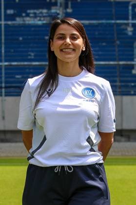 Sarah Saliba Karlsruhe SC Team Manager GER, Karlsruher SC, Football, 2 Bundesliga, portrait date 2024 2025, 18 07 2024 GER, Karlsruher SC, Football, 2 Bundesliga, portrait date 2024 2025, 18 07 2024 Karlsruhe Copyright: xEibner-Pressefoto JanxPrihodax EP_JPA